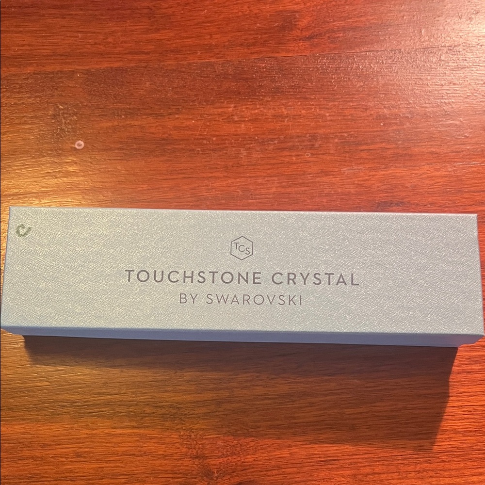 Touchstone Crystal Jewelry Box - Blue